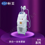 E光脱毛美容仪器 激光黑脸娃娃冰波拉皮三合一 祛斑美白嫩肤仪