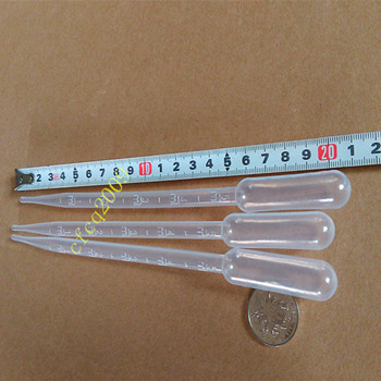 5ml一次性塑料刻度吸管 巴氏吸管 尿液吸管 100支/包 塑料滴管