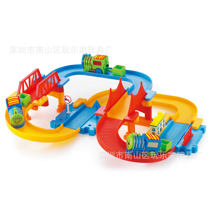 正品玩乐家轨道车  启蒙翻滚托马斯小火车 轨道车托马斯 锻炼思维