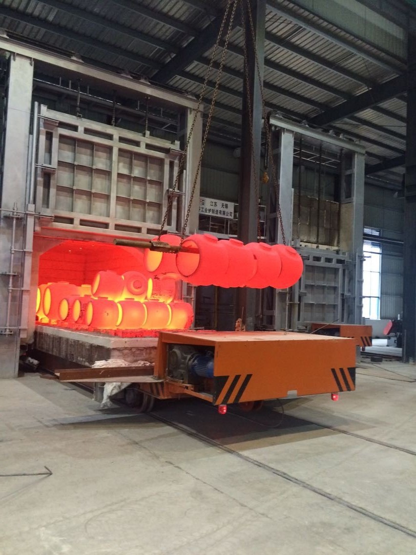 凤谷工业炉 节能减排环保蓄热式台车热处理加热炉