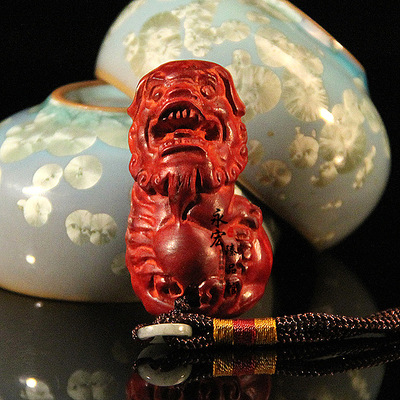 精品老挝红酸枝狮子抱球手把件 保健球 红木文玩 商务收藏 批发