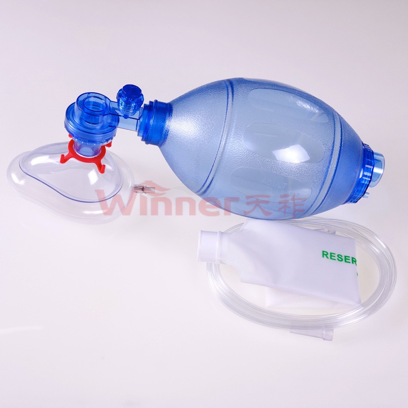 天祚人工复苏器pvc型成人型简易呼吸tw8311急救呼吸器