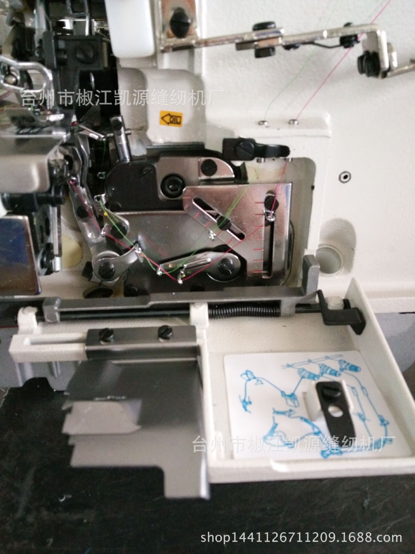 中捷款747包缝机 锁边机拷边机包边机三线四线五线工业缝纫机