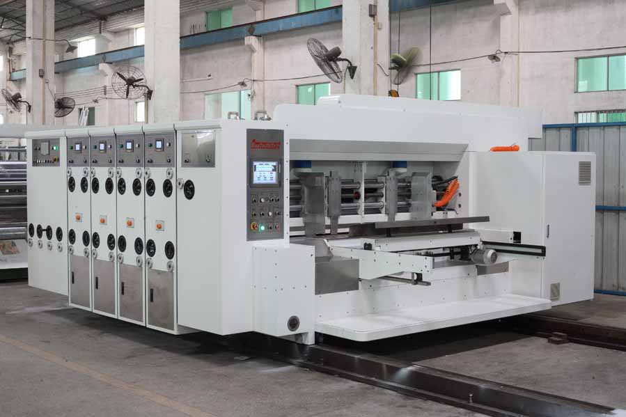 中工机械全程内吸印刷机 三色高速立式纸箱印刷机厂家直销供应