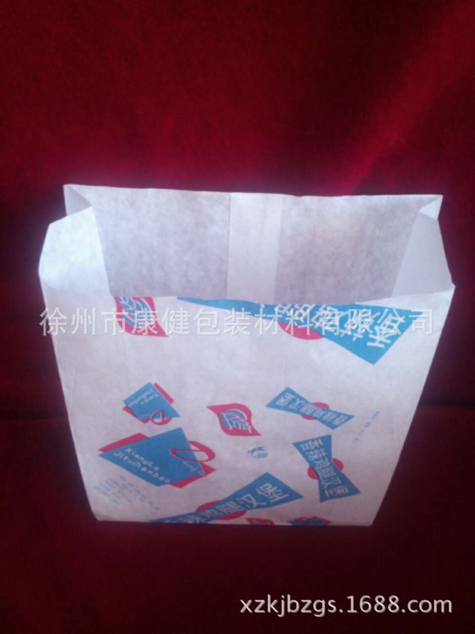 包装袋_香辣鸡腿汉堡袋 食品包装袋 一次性 厂