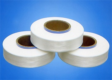 一下为氨纶丝的图片以及加了氨纶丝的弹力面料~!