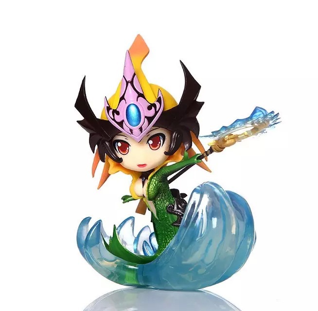 狼族动漫 英雄联盟lol q版4代中号不祥之刃 卡特 模型盒装手办