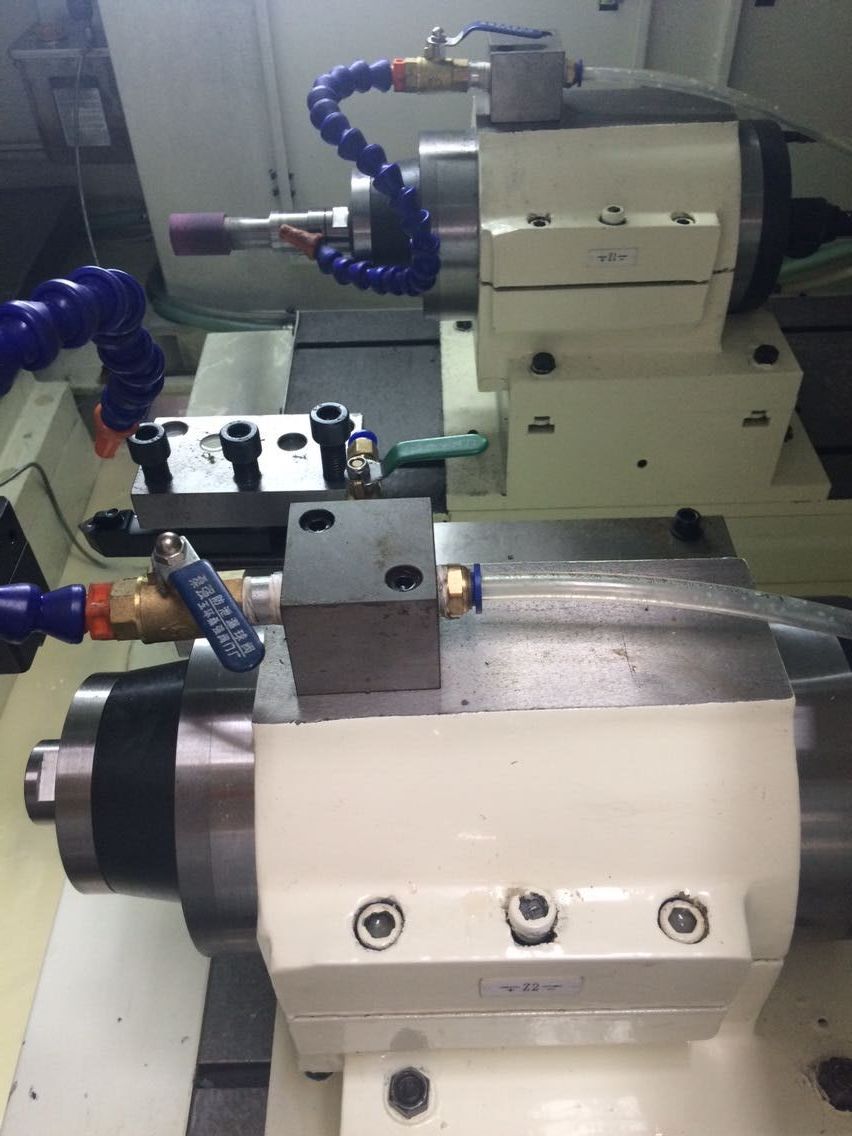 内孔端面车磨复合机床