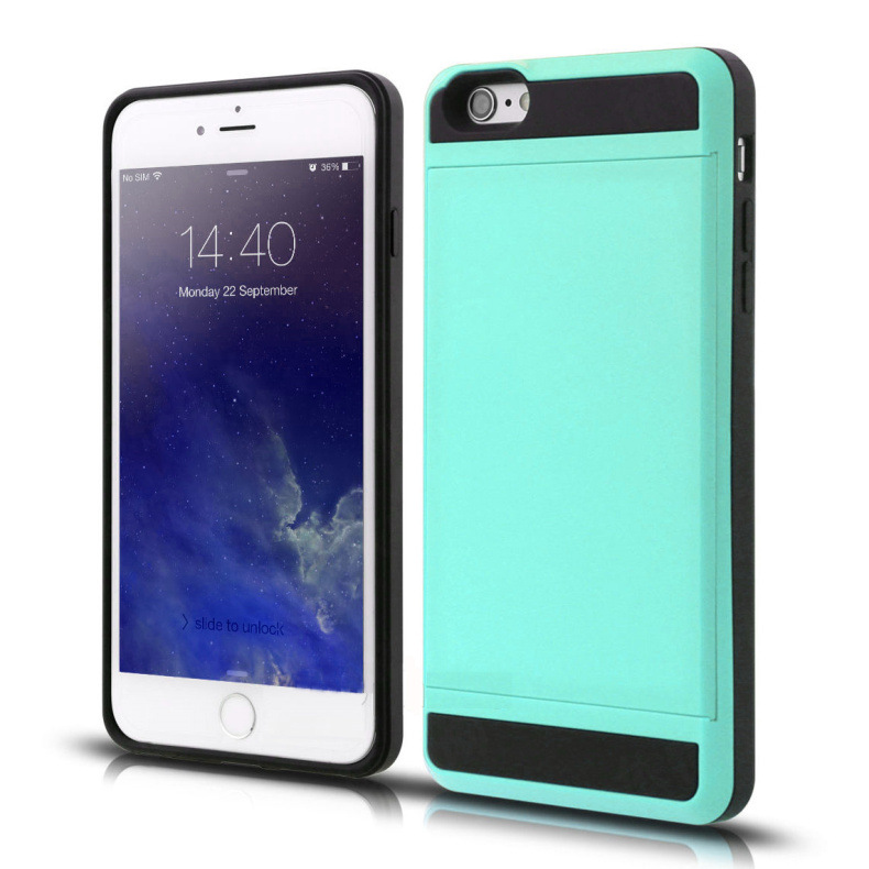 插卡盔甲 IP6-天蓝