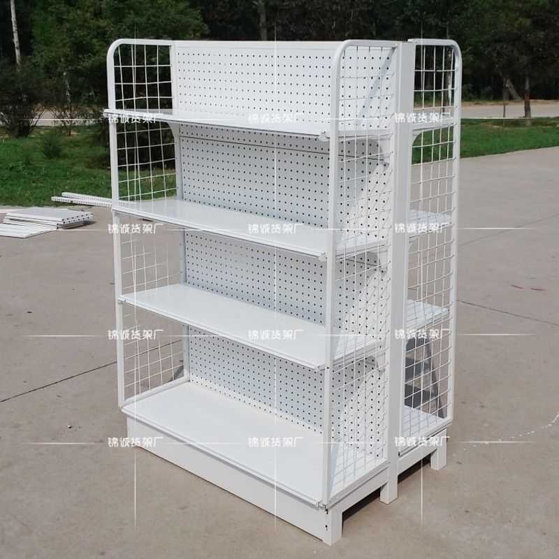 厂家韩式双面超市货架 母婴店货架 药店货架 北京便利店超市.