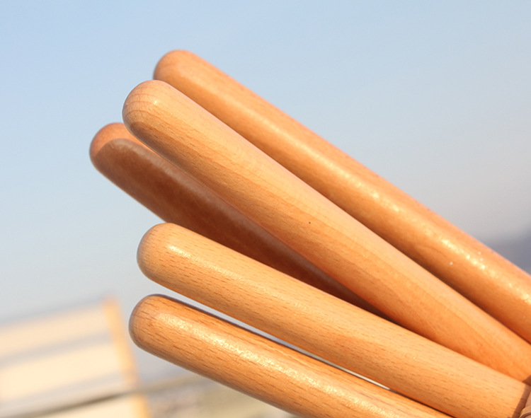 厂家奥尔夫乐器教具 榉木响棒打棒节奏棒 儿童乐器早教音乐玩具.