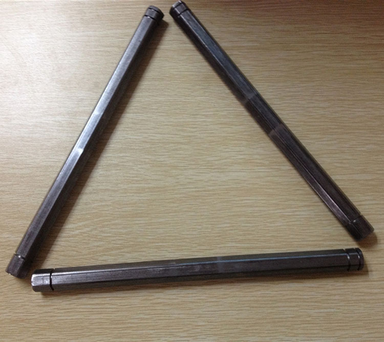 承接精密五金零配件车削刀轴类 不锈钢五金导纸轴六角刀轴加工