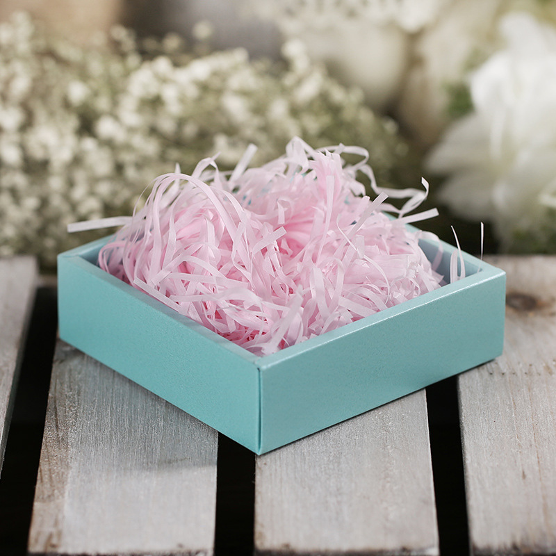 带香味拉菲草礼盒填充纸丝 喜糖盒巧克力盒手工皂盒填充物