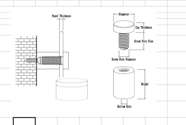 厂家定制 直销 304不锈钢广告钉 装饰广告钉