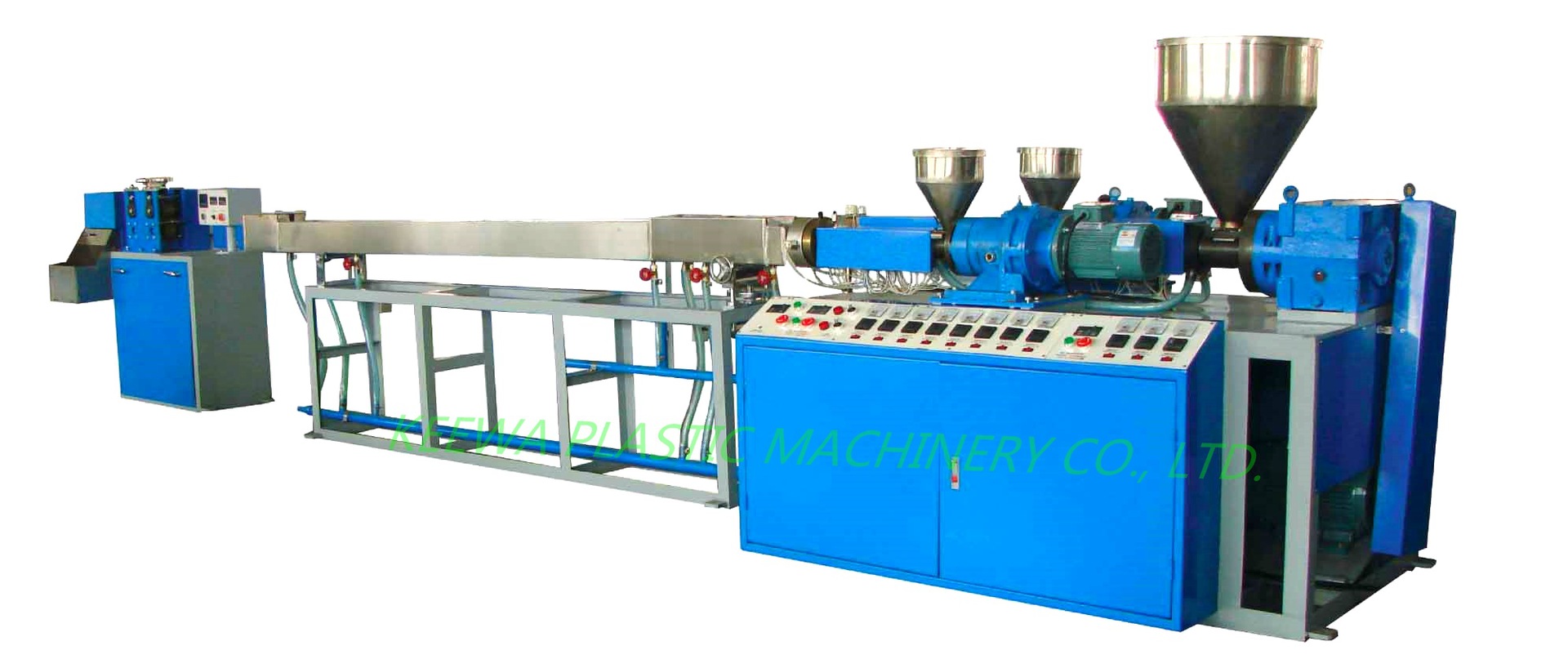 专供三色吸管拉管机/pp吸管挤出机/自动化饮料吸管生产机jh01-355