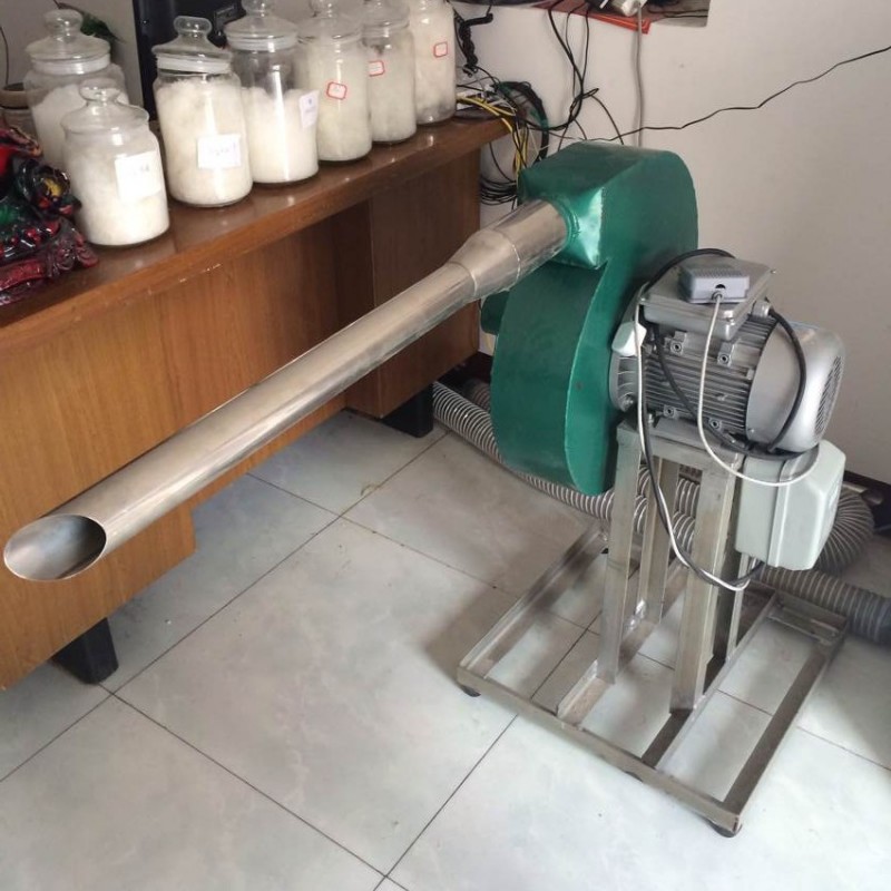 工厂专用羽绒被充绒机大风力填充机半自动枕芯冲棉机简易实用