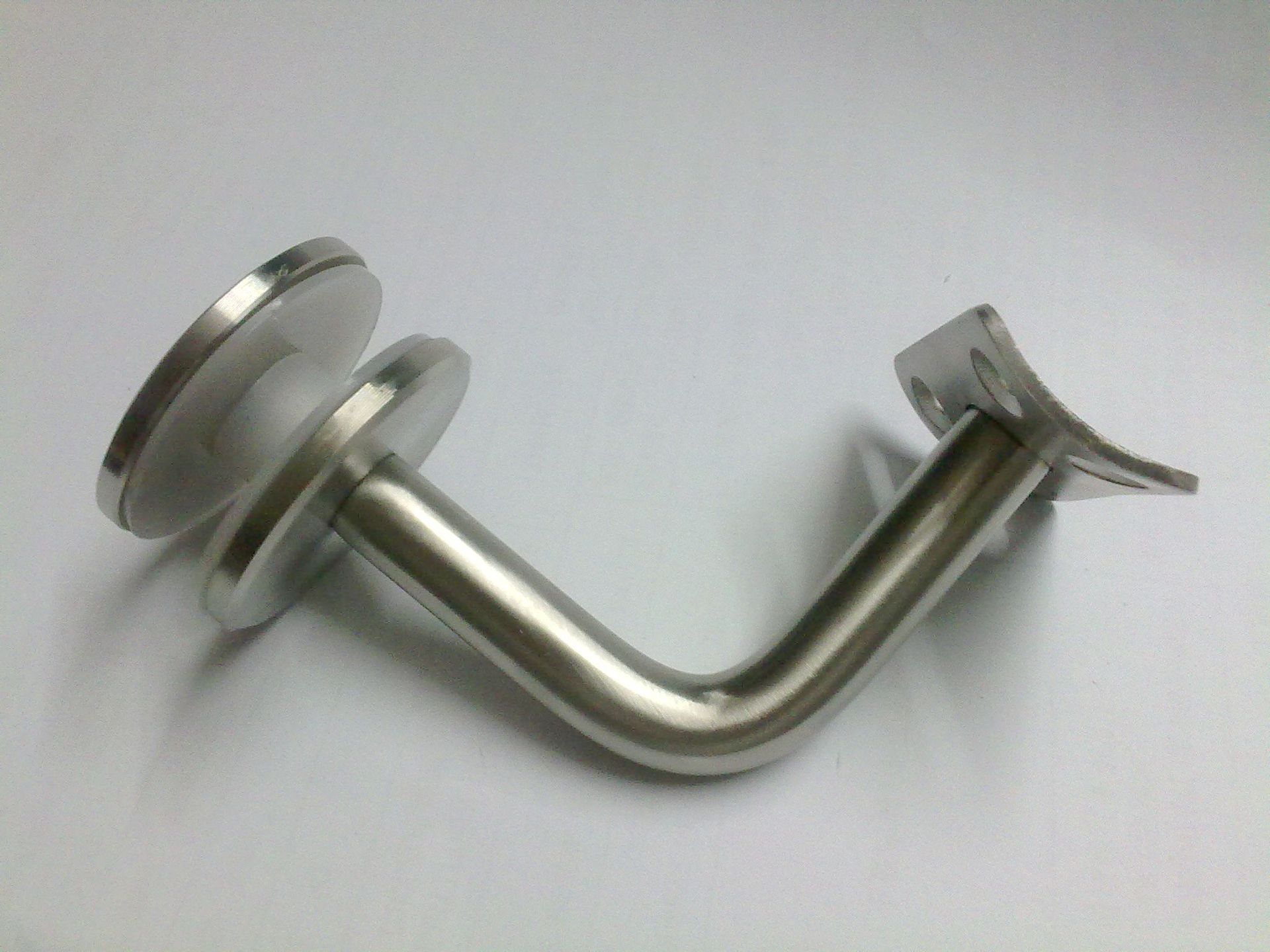 玻璃固定托 钛金玻璃托玫瑰金玻璃托墙托 玻璃楼梯配件玻璃扶手托