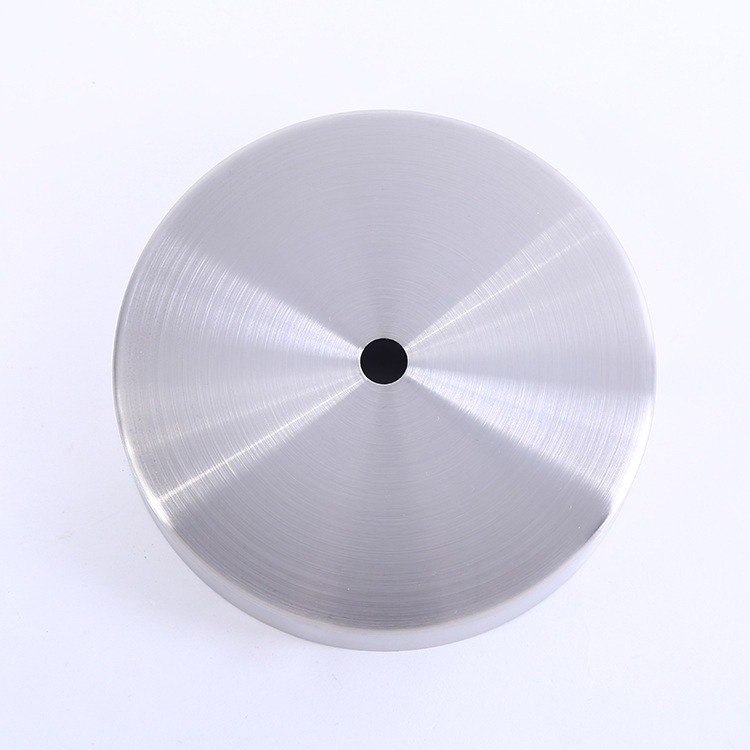 12cm金属钟盘批发 电子钟配件 不锈钢喷漆 有卷边钟盘 厂家直销
