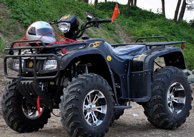 250cc轴传动14寸大悍马沙滩车龙鼎四轮摩托车超值优惠价