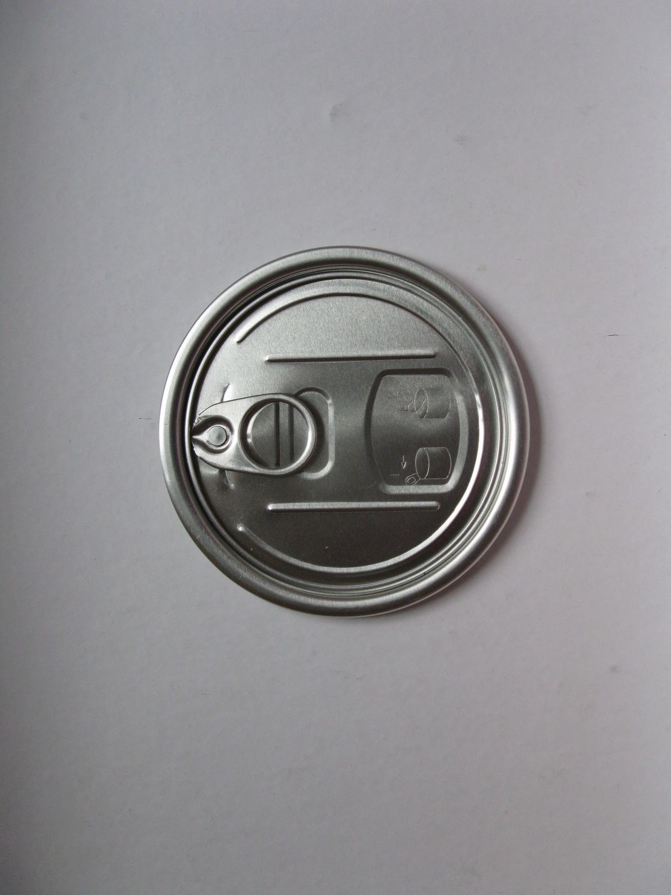 307#铝合金易拉盖 印字易拉罐盖子 易拉铝制瓶盖定制