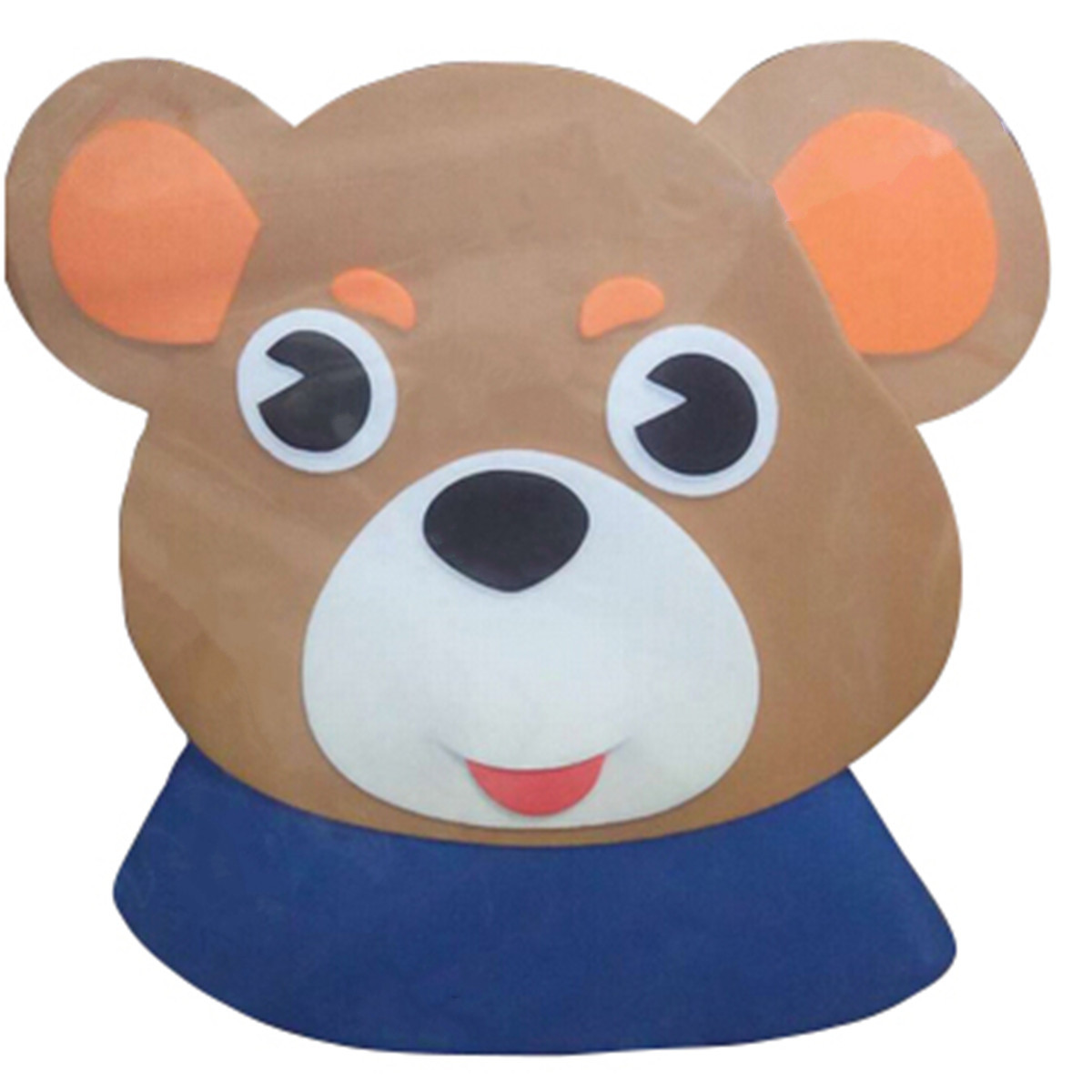 eva动物帽子道具圣诞节六一万圣节/卡通帽子/eva动物面具小熊帽子