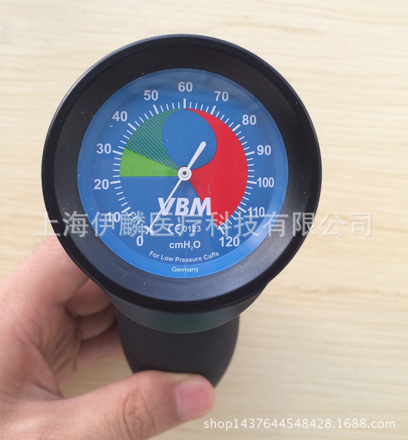 德国vbm气囊测压表气囊压力表 手持式气囊压力表气管插管测压表