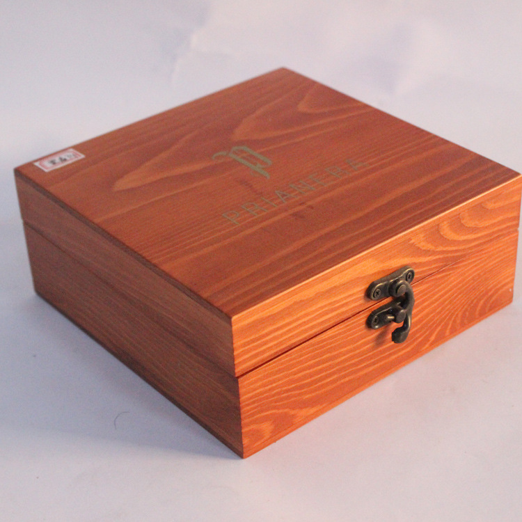 木质包装盒茶叶 红酒 木盒精油木盒子定制竹木收纳盒定做实木礼品