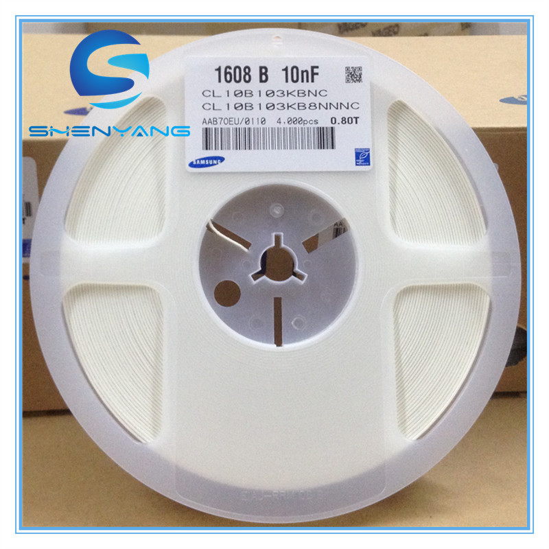 专业供应三星1608b10nf品牌贴片电容系列