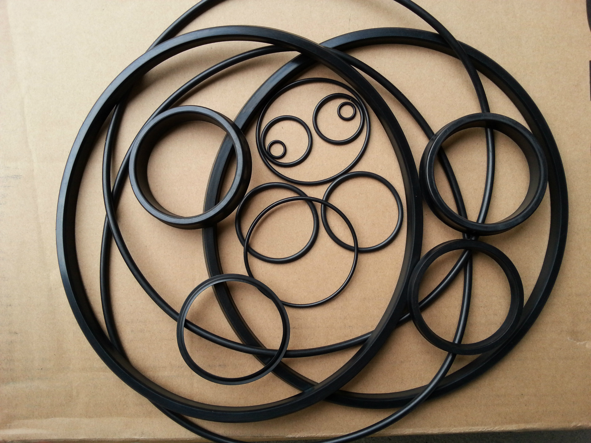 多种规格气缸密封件 o型圈密封圈 防尘套 密封圈