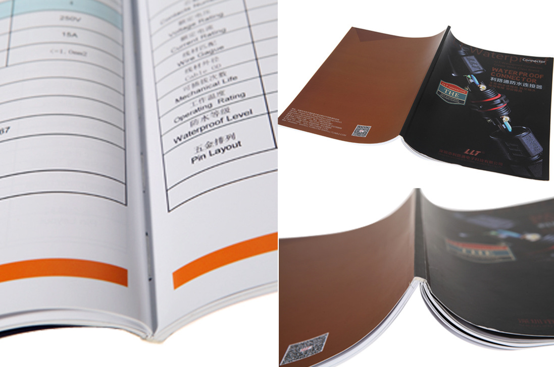 公司画册印刷定做 宣传资料产品目录样册印制 企业铜版纸样本.