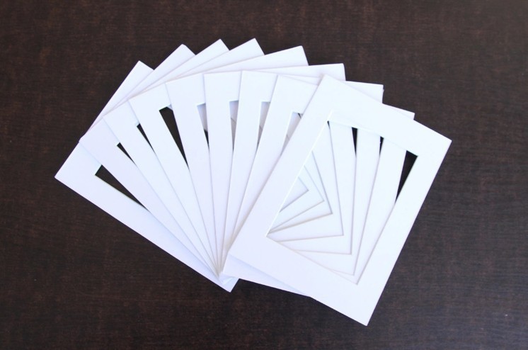 卡纸内衬现货供应4k8k学校手工卡纸相框厂家直销画框内衬5-20寸