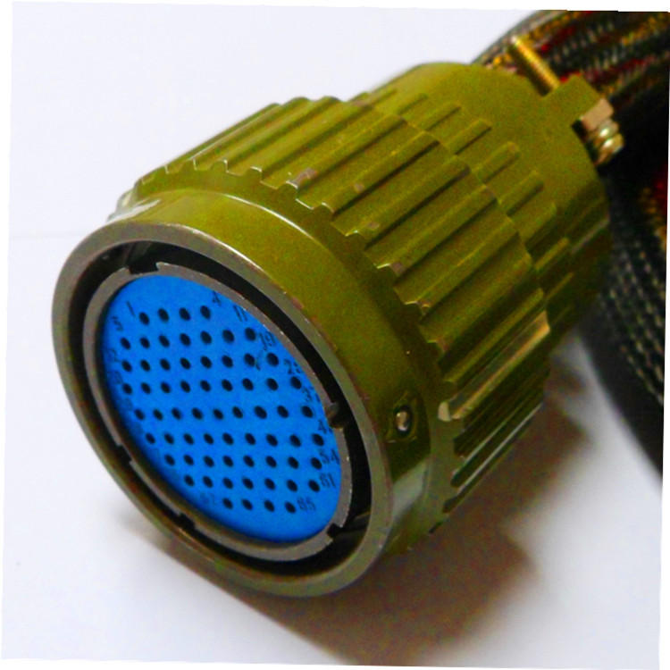 专业生产 大圆形65孔精密航空头线缆 65孔线 飞机用线