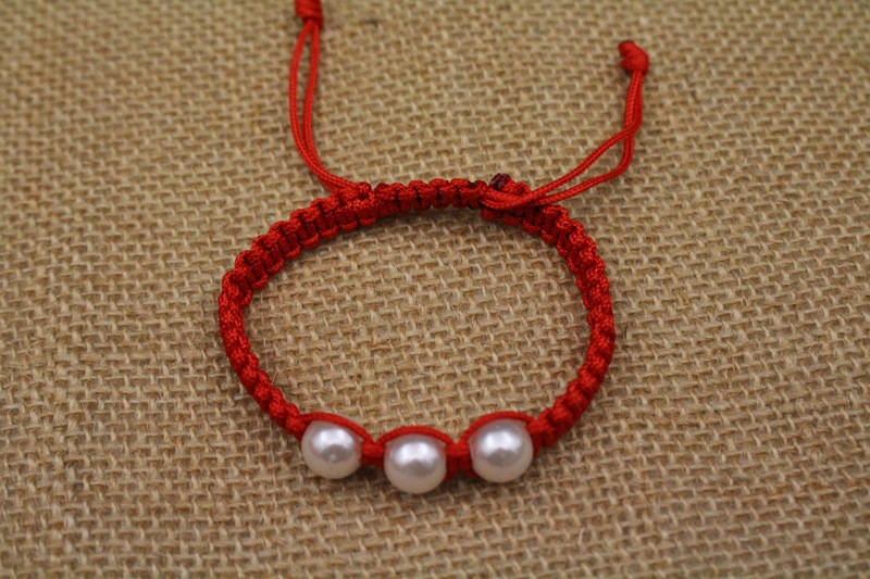 几何型样式男女通用种类手链生产编号三颗珠子手链品牌超展处理工艺