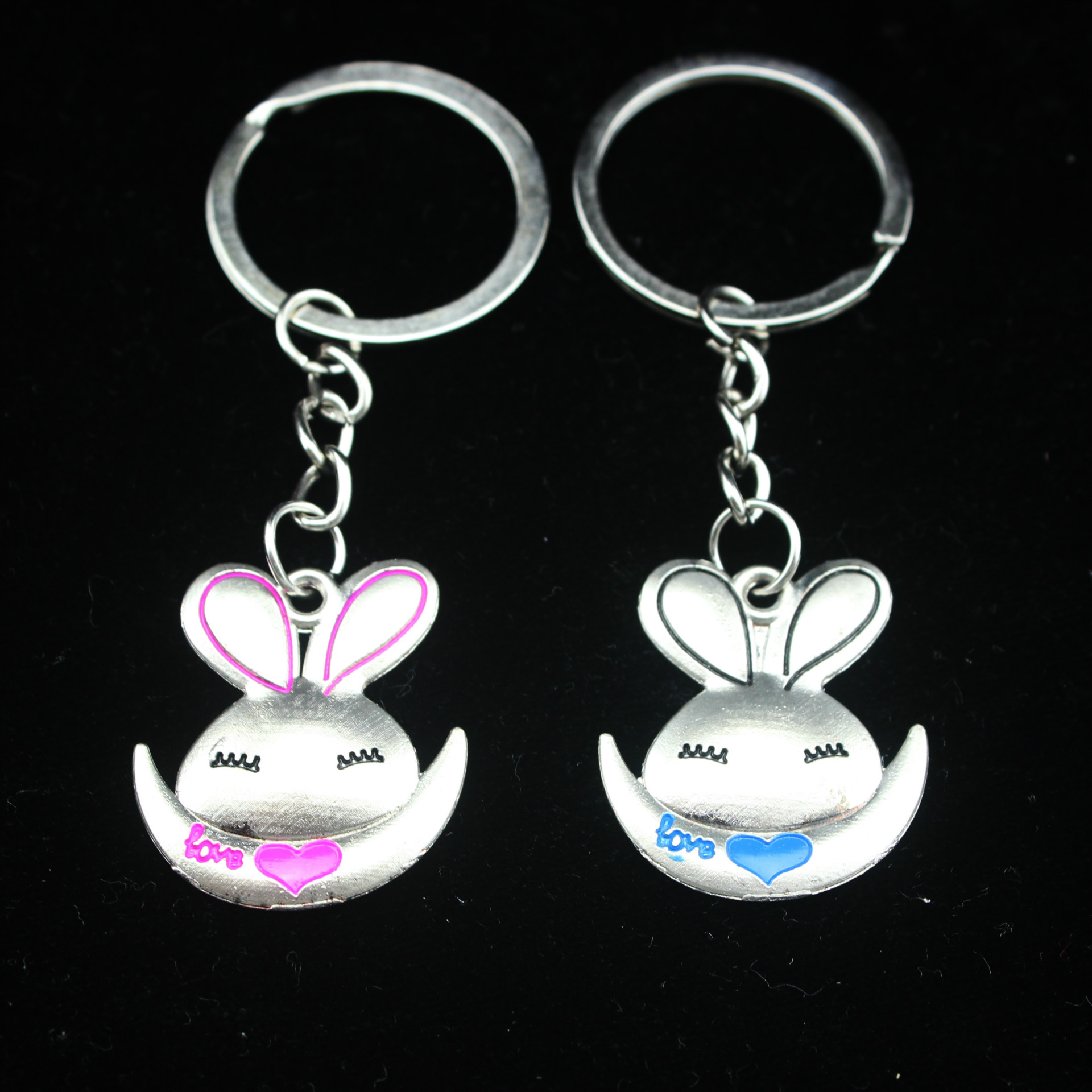 情侣钥匙扣 兔子