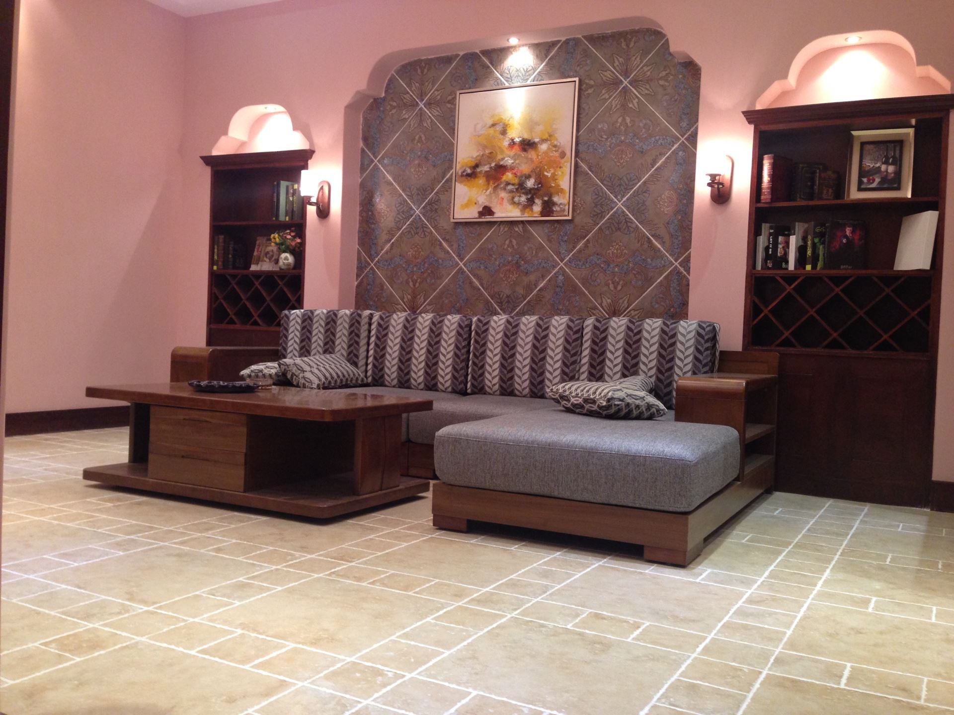 仿古砖贴图十大品牌之波尔图 波尔图客厅仿古砖贴图及效果图