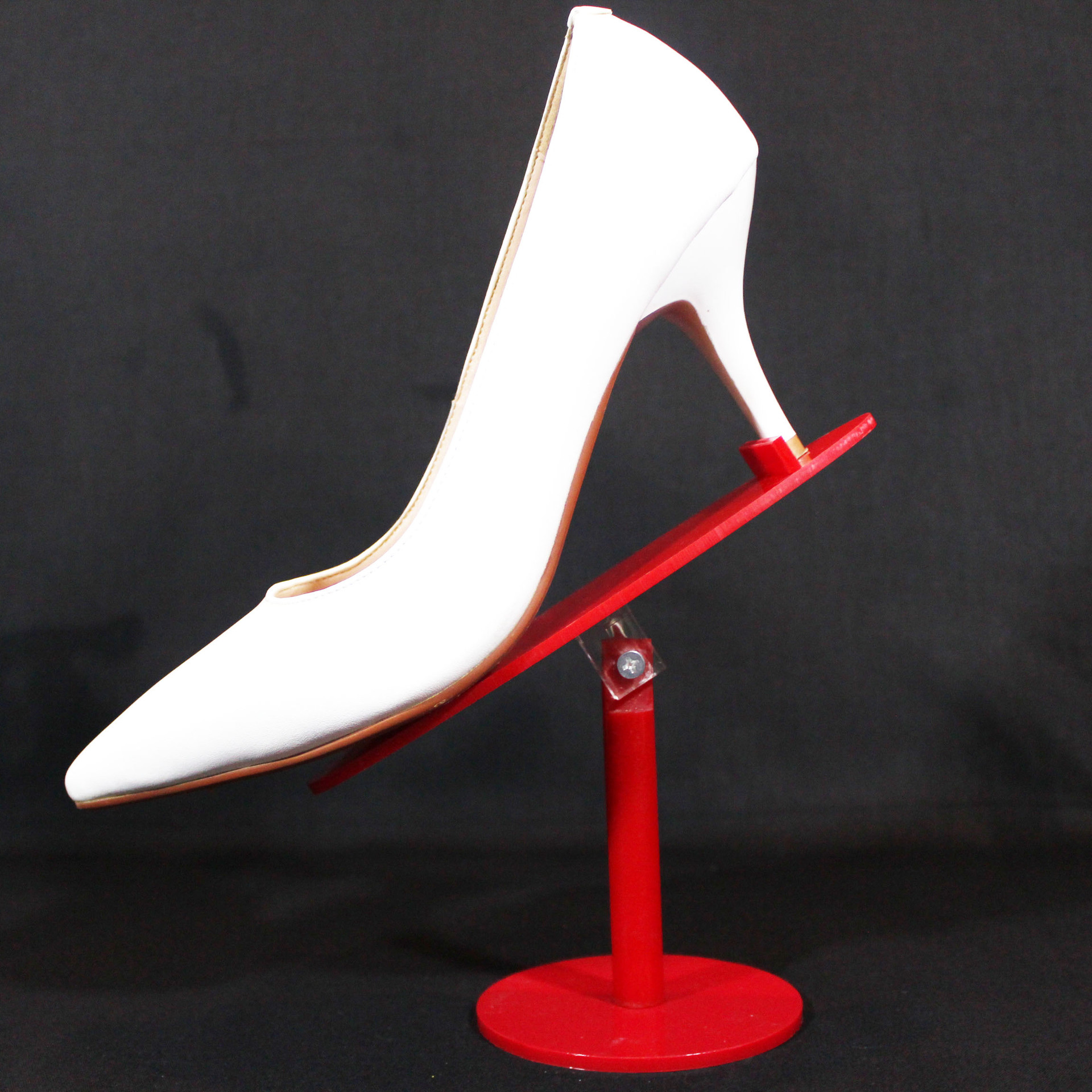 厂家直销亚克力有机玻璃调节架鞋托鞋展示架高跟鞋架鞋支架