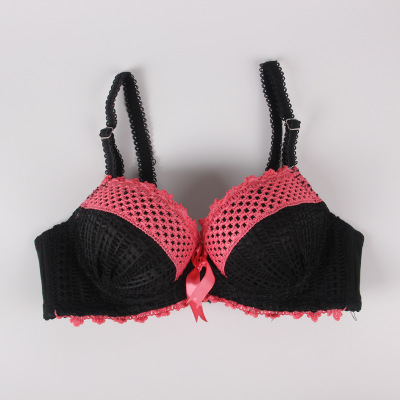 康妮芬品牌内衣 聚拢有钢圈日韩特色少女胸罩 蕾丝微调整型文胸