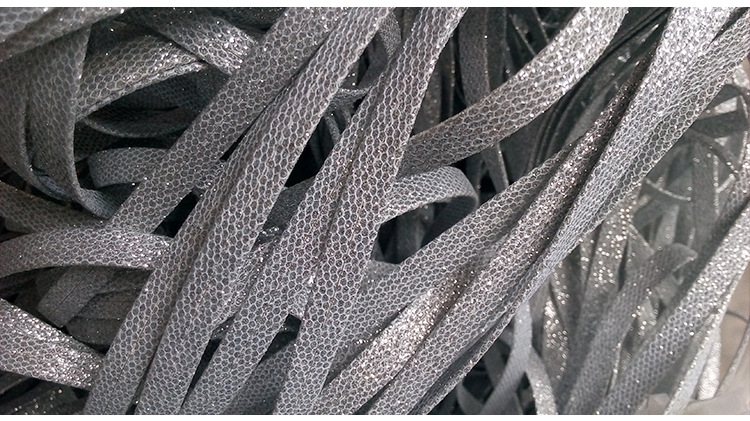 pu皮革抽条 鞋材贴合多功能面料抽条 代料加工抽条 特殊皮料压条