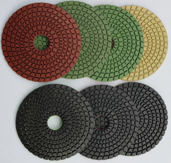 厂家批发金刚石软磨片树脂水磨片出口品质石材专用混凝土磨片5寸