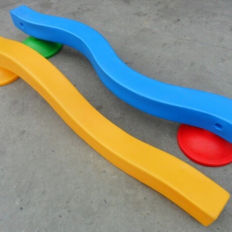 感统训练器材 s型平衡木 平衡台 早教 亲子教具 幼儿园 教学设备