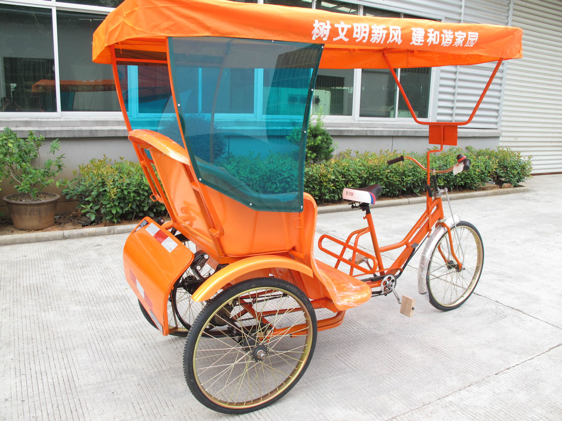 供应黄包车人力三轮客运车载客车