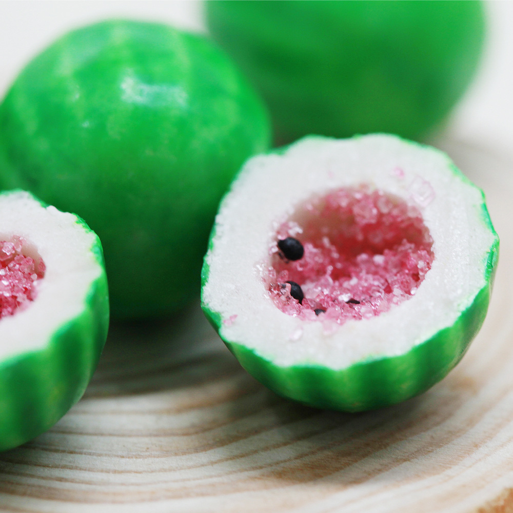 fini菲尼西瓜形泡泡糖进口休闲夹心口味泡泡糖20g/条(4粒装)