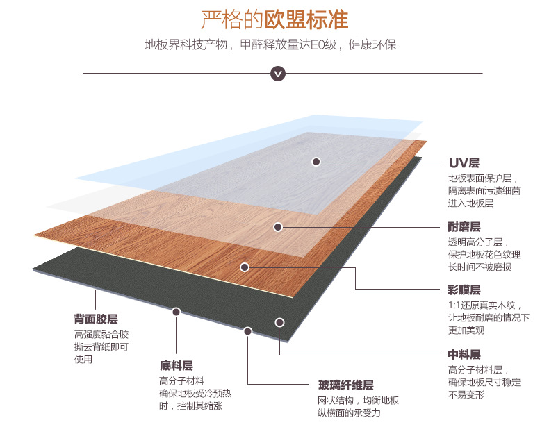 福建泉州米黄色木纹pvc塑胶地板2mm加厚uv耐磨