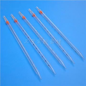 环标长吸32cm 刻度玻璃吸管 移液管 1ml 2ml 5ml 10ml分度吸量管