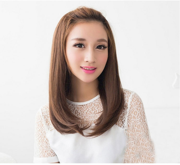 假发批发 高温丝假发厂家直销 中长假发 义乌时尚韩版假发批发