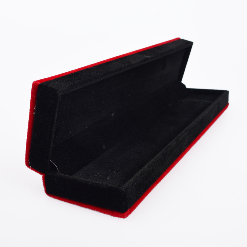 经典传统珠宝盒 高档植绒饰品盒 厂家批发 首饰包装盒