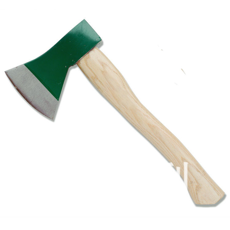 斧头户外开路劈材防身龙泉花纹手工锻打斧头刀准备送一把户外用多功能