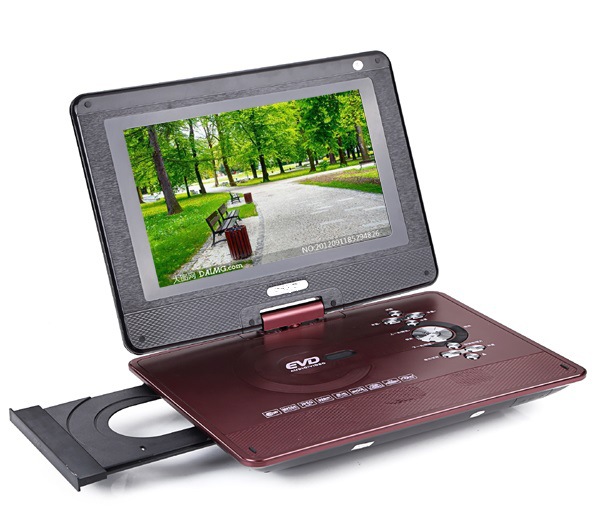 先科15寸出仓携式移动dvd小电视读卡u盘evd翻盖折叠便宜14 12 16