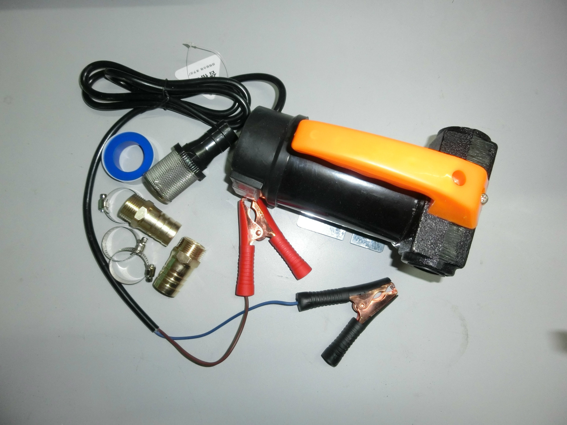 供应12v24v直流动抽油泵 随车便携式小巧电动抽油泵 柴油泵