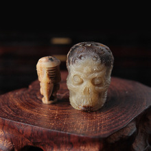 尸陀林主双生佛像 西藏古董锤碟 铜_阿里巴巴找货神器